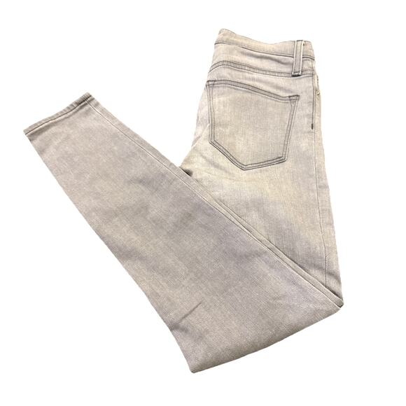 J. Crew Women's High Rise Skinny Jeans Stretch Denim Light Gray Size 26 - Picture 12 of 14